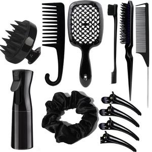 Lot de 27 bouteilles de shampoing et de spray pour massage du cuir chevelu, peigne lisseur portable en plastique, kit de teinture pour cheveux – Vente en gros - Product Image 6