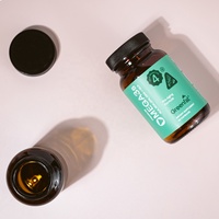 Bouteille de pilules de vitamine de qualité alimentaire 100ml 120ml 150ml 200ml 250ml Gummies Pot en verre ambré Bouteille de capsules de suppléments médicaux