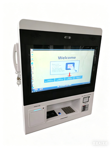 Kiosque <span class=keywords><strong>de</strong></span> paiement mural avec lecteur NFC, imprimante <span class=keywords><strong>de</strong></span> reçus, lecteur <span class=keywords><strong>de</strong></span> code QR et lecteur d'empreintes digitales - Product Image 3