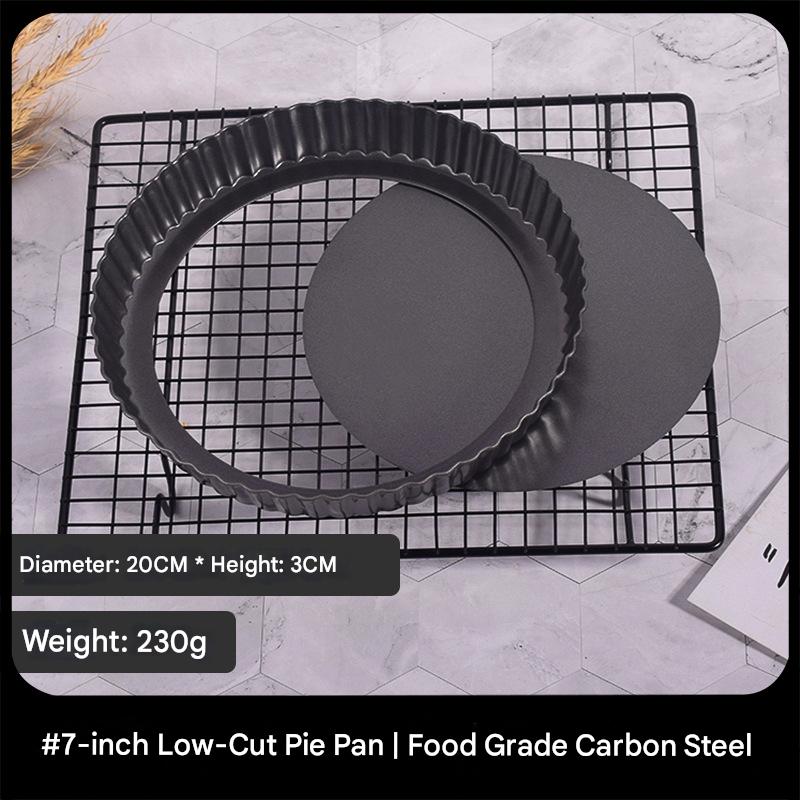 [Épaissie 20 cm] Assiette à tarte à fond vivant de 7 pouces