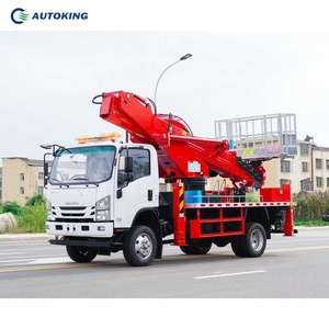 Qingling ISUZU <span class=keywords><strong>4WD</strong></span> awp xe tải hoạt động cao độ cao Xe Tải-địa hình gồ ghề di động nâng cao nền tảng công việc cho công nghiệp - Product Image 1