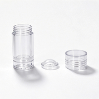 Mini flacon de déodorant stick 15g vide, flacon anti-transpirant corporel, tube de déodorant rechargeable par le bas pour hommes et femmes