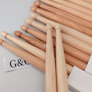 Biểu Tượng Tùy Chỉnh Chuyên Nghiệp OEM Số Lượng Lớn 5A 5B 7A 2B Hickory Drumsticks Hickory Trống Gậy - Product Image 4