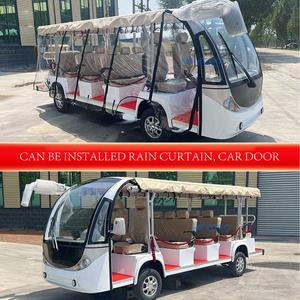 Vehículo Urbano de Pasajeros de 11/14/17 Plazas, Alimentado por Gasolina/Batería, Minibús Turístico Eléctrico - Product Image 4