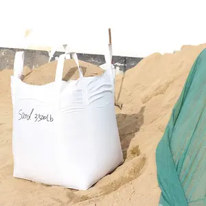 Food Grade Big Bag Jumbo Fibc Bulk Bags PP Polypropylene Container Plastic Sacks For Packaging 1000Kg 1.5Tons