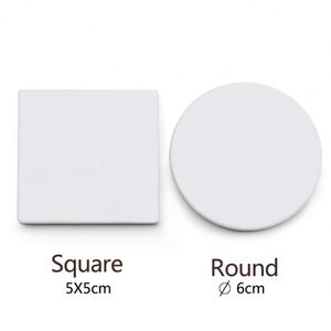 Imán Redondo de Cerámica para Refrigerador con Impresión UV, Imán Cuadrado Personalizable para Refrigerador, Imán de Cerámica en Blanco para Refrigerador - Product Image 5