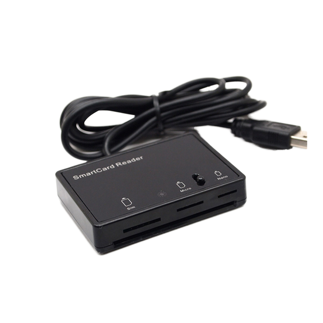 4 in 1 125Khz 13.56mhz IC RFID Card Reader Dual Frequency USB Interface Contactless Desktop NFC