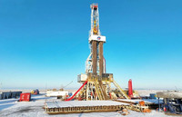 Appareils de forage de puits de pétrole de terre montés sur dérapage de la Chine à vendre