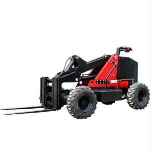 Factory direct sales load 800kg outdoor mini electric portable all-terrain off-road forklift