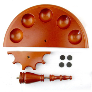 Muxiang Wooden <b>Pipe</b> Rack 5 Position Half Round Tobacco <b>Pipe</b> <b>Stand</b> For Smoking <b>Pipes</b> - Product Image 4