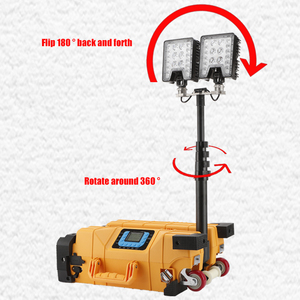 Hiệu quả ánh sáng di động tháp với <span class=keywords><strong>LED</strong></span> nguồn ánh sáng DC cung cấp điện cho chiếu sáng cảnh quan nhu cầu - Product Image 4