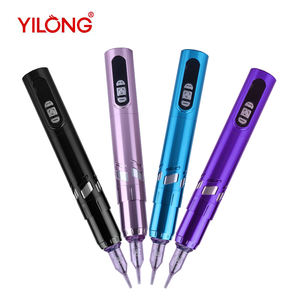 Machine à tatouer, stylo à tatouer pour maquillage permanent et cheveux, kits de tatouage <span class=keywords><strong>sans</strong></span> <span class=keywords><strong>fil</strong></span> pour débutants, professionnels - Product Image 3