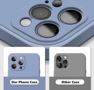 TPU custodia in Silicone liquido per <span class=keywords><strong>iphone</strong></span> 16 15 <span class=keywords><strong>14</strong></span> 13 12 11 Cover antiurto quadrato TPU custodia in Silicone - Product Image 5