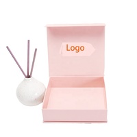 Caja de Regalo Magnética Personalizada Kexin con Logotipo de Lujo para Pelucas, Ropa, Cosméticos, Extensiones de Cabello, Maquillaje, Color Rosa