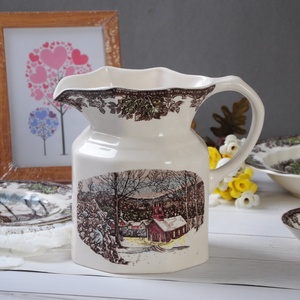 Promoción de precio barato Classic Jazz Manor Juegos de vajilla Juego de platos de cerámica vintage - Product Image 4