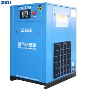 Tốt nhất bán 3.7 kW 8 Bar làm mát bằng không khí di chuyển dầu miễn phí Máy nén khí với chất lượng cao được sử dụng trong ngành công nghiệp thực phẩm.