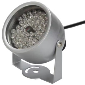 ไฟเสริมกล้อง 48 ช่อง 12V ไฟอินฟราเรดสำหรับกล้องวงจรปิด ไฟสปอตไลท์ LED พร้อมความยาวคลื่น 850 นาโนเมตร - Product Image 1