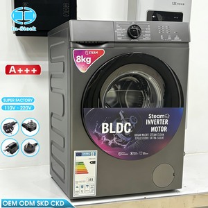 En stock pour livraison immédiate : Lave-<span class=keywords><strong>linge</strong></span> automatique <span class=keywords><strong>à</strong></span> chargement frontal 8 kg avec moteur <span class=keywords><strong>à</strong></span> vitesse variable – Appareil électroménager complet - Product Image 1