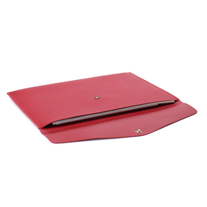 Biểu tượng tùy chỉnh tập tin Màu Đỏ A4 Kích thước thư mục tùy chỉnh PU da tài liệu lưu trữ túi <span class=keywords><strong>2025</strong></span> danh mục đầu tư thư mục - Product Image 5