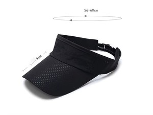 Viseras de Secado Rápido con Impresión Personalizada de Alta Calidad, Gorra de Verano para Exteriores, Gorra Deportiva Transpirable con Malla Bordada - Product Image 2