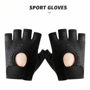 Guanti da Fitness, Mezze dita, Antiscivolo, Resistenti all'usura, Traspiranti, per Uomini e Donne, Sport, Manubri, Kettlebell, Ciclismo - Product Image 1