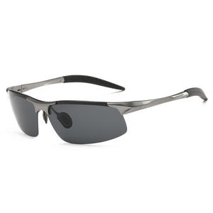 Gafas de sol polarizadas para hombre, montura de aleación de magnesio y aluminio, protección UV400 - Product Image 2
