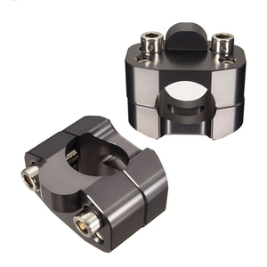 <b>Handlebar</b> <b>Riser</b> Clamp CNC Machining Precision Parts Custom Titanium Stainless Steel CNC Machining Turning Milling Service - Product Image 1