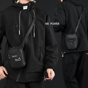 We Power Sac bandoulière pour homme, léger, imperméable, couleur unie, style urbain, sac à bandoulière pour voyage d'affaires 9301 - Product Image 1