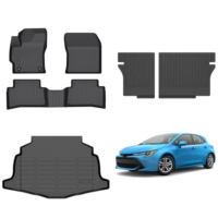 Neue Auto-Fußmatten im Zeitgenössischen Stil, Bestseller Rücksitzmatten für Toyota Corolla Hatchback 2019-2025