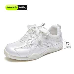 Chaussures bateau décontractées pour femmes Shufu Lei De Été 2025 – Baskets légères et respirantes en maille, antidérapantes, style ballerine, avec perles, polyvalentes - Product Image 6