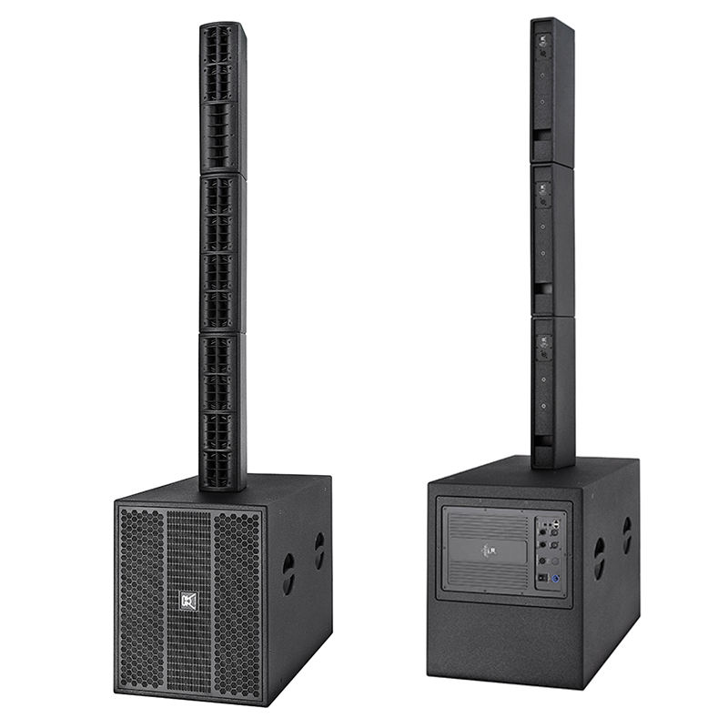 Kotak Speaker Kolom tahan air desain baru 2024, sistem Line Array  Subwoofer kuat 18 inci