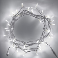 IP65 étanche extérieur LED guirlandes lumineuses 220V/110V éclairage de chaîne avec Flash câble en caoutchouc noël Halloween pâques vert rouge bleu