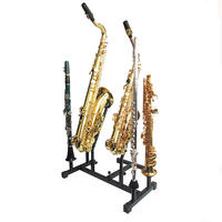 Petit support d'affichage multi-usage pour saxophone alto, ténor, soprano, flûte, clarinette, basson et leurs accessoires