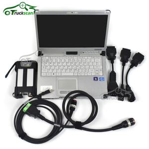 Lecteur de code Vocom II 88894000 pour camion/excavatrice/chargeuse, outil de diagnostic avec ordinateur portable CF19 - Product Image 1