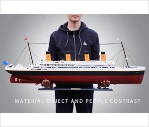 Maqueta de Madera del RMS Titanic, Modelo de Barco de Crucero Coleccionable, Decoración Marítima para Museo, Regalo del Día del Padre para Hombres, Adorno de Barco en Miniatura - Product Image 5