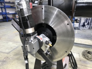 Hiệu quả cao Tự động thức ăn ID gắn 50-508 mét Điện mặt bích phải đối mặt với máy Mặt bích facer - Product Image 4