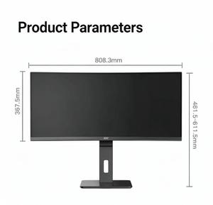 Monitor VA WQHD de <span class=keywords><strong>34</strong></span> Pulgadas CU34P2C con Adaptive Sync, Respuesta de 100Hz, 4ms, 121% SRGB, PIP, PBP, Conectividad USB C y Bluetooth - Product Image 6