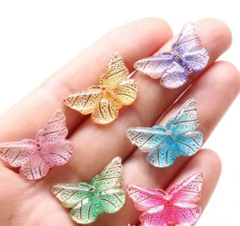Hot New Butterfly Decoration Accessories Mobile Phone Case Resin Mold Clear Epoxy Resin For Wedding Gifts.