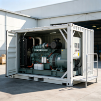 Conteneur moderne pour groupe électrogène, pompe à incendie, conteneur de pulvérisation, conteneur silencieux