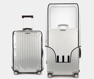 Popular Waterproof Clear PVC Luggage Cover For Luggage Protective Cover