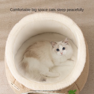 Yeni Cadılar Bayramı Komik Sevimli Sıcak Tavşan Kürkü/Kuzey Poları Hafif 4.0kg Kedi ve Köpekler İçin Evcil Hayvan Yuvası-Tüm Mevsimler - Product Image 3