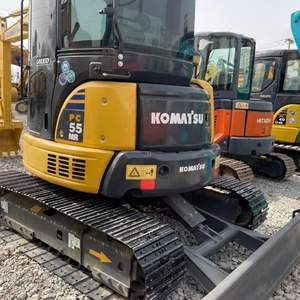 Mini-excavatrice Komatsu PC55 d'occasion à bas prix, 5,5 tonnes, cabine, excavatrice d'occasion du Japon, excavatrices Komatsu d'occasion CE/EPA à vendre - Product Image 2