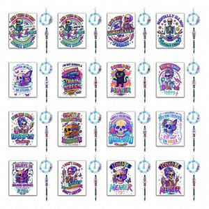 Cuentas sueltas DIY de PVC con forma de hueso fantasma navideño para bolígrafos, collares, cadenas de <span class=keywords><strong>chupete</strong></span> y fabricación de joyas - Product Image 1