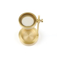 Diffuseur d'huiles essentielles en laiton massif Maxery Bougeoir à bougie chauffe-plat réglable Parfum de maison Porte-encens multifonctionnel