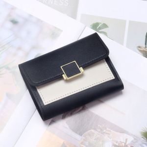 Fashionable Colorful <b>Small</b> Wallet Short Student Coin <b>Purse</b> Female Card Bag Wallets - Product Image 4