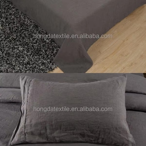 Ensemble <span class=keywords><strong>de</strong></span> literie en lin pur personnalisé 3 pièces, collection <span class=keywords><strong>de</strong></span> housses <span class=keywords><strong>de</strong></span> <span class=keywords><strong>couette</strong></span> <span class=keywords><strong>de</strong></span> luxe <span class=keywords><strong>de</strong></span> <span class=keywords><strong>haute</strong></span> <span class=keywords><strong>qualité</strong></span> pour hôtel - Product Image 3