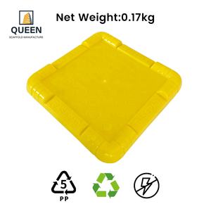 Plaque de base pour échafaudage LINYI QUEEN 216x216mm en PP, capacité de charge de 4,5 tonnes, testée SGS, compatible avec tous les types de plaques de base pour échafaudage - Product Image 5