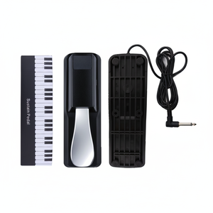 Pédale de sustain universelle pour piano, interrupteur au pied pour clavier numérique, accessoires pour orgue électronique et synthétiseur MIDI, portable et durable - Product Image 1
