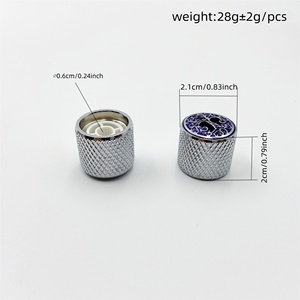 Bouton de <span class=keywords><strong>volume</strong></span> pour guitare électrique, potentiomètre, capuchon de bouton de commutation, remplacement universel pour accessoires de contrôle de guitare basse et électrique - Product Image 2