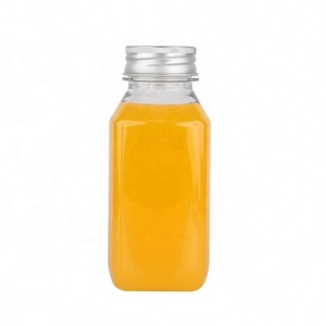 Botellas de Plástico PET Cuadradas Transparentes de 8oz y 12oz para Agua Mineral, Bebidas y Jugos, Desechables, Venta al Por Mayor de Fábrica - Product Image 6